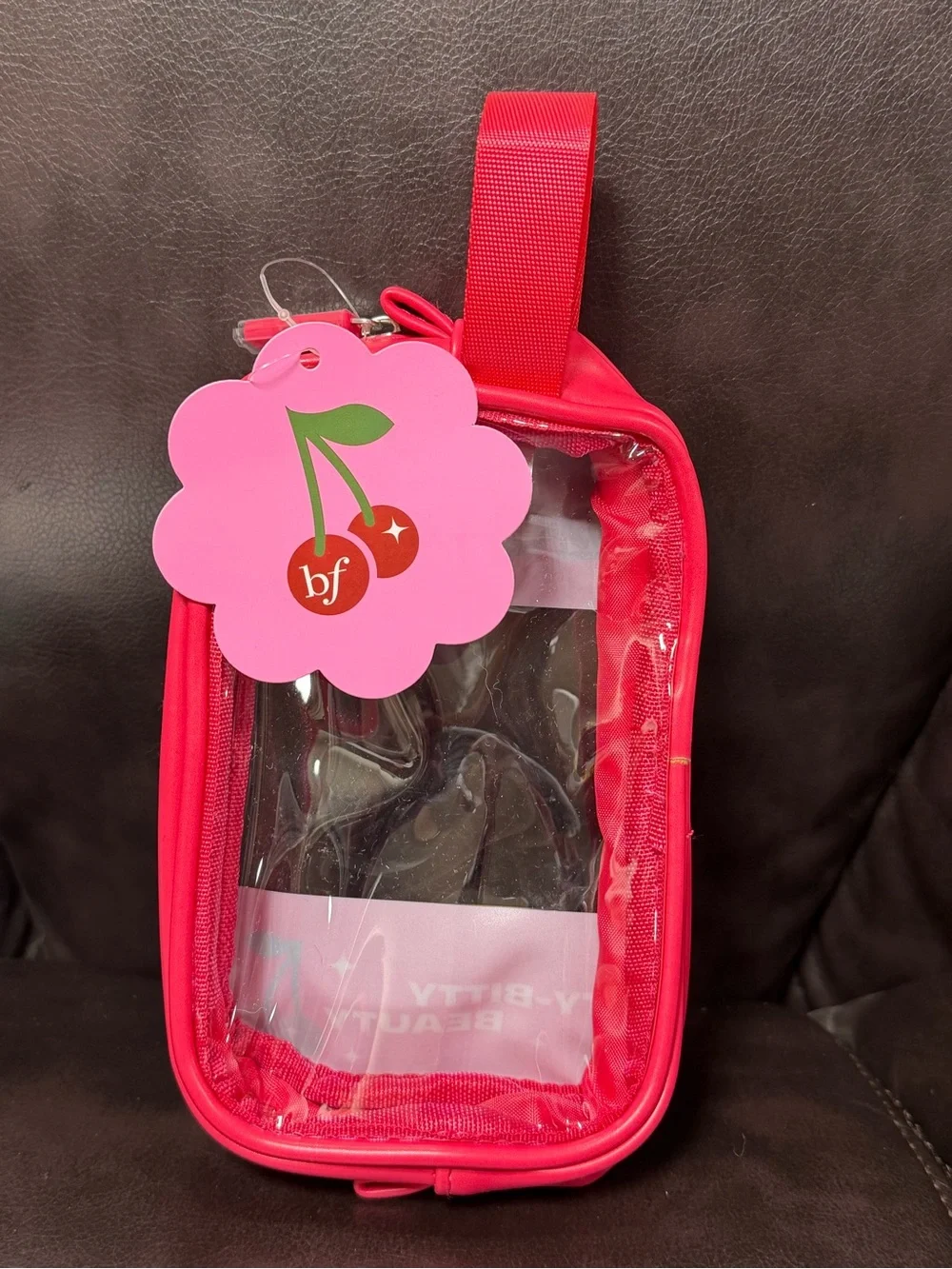 Benefit Cosmetics BENEBITES Itty-Bitty Beauty Mini Makeup Bag NWT
